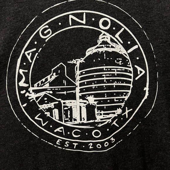 Size 2X - Magnolia - Dark Gray/Black Short Sleeve Promotional T-Shirt - Picture 3 of 7